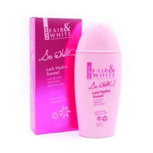 Fair And White So White Hydra Sweet Moisturizing Body Lotion With Sweet Almond Oil 500Ml/ 16.90 Fl Oz