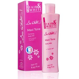Fair And White So White! Maxi Tone Clarifying Body Milk Lotion 250 Ml / 8.4 Fl Oz