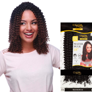 Cherish Bulk - 3X Water Wave 18inch Curly Crochet Hair