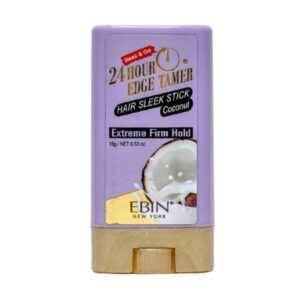 EBIN 24 Hour Edge Tamer Sleek Hair Wax Stick - Coconut (0.53oz)