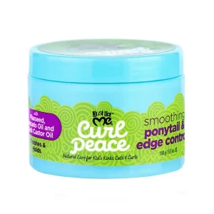 Just For Me Curl Peace 5.5 oz. Kids Smoothing Ponytail and Edge Control for Curly Coily Hair