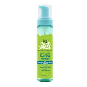 Just For Me Curl Peace Soft Curls Foaming Mousse, 8.5 oz