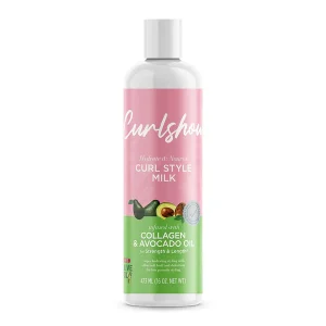 Ors Olive Oil Curlshow Curl Style Milk Infused With Collagen & Avocado Oil For Strength & Length (16.0 Oz) / 473mL