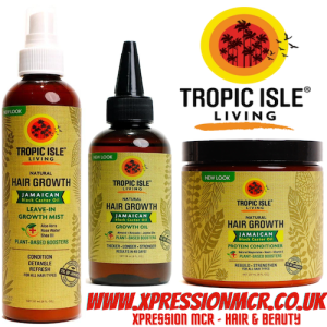 Tropic Isle Living Natural Jamaican Black Castor Protein Conditioner / Growth Oil / Leave In Mist