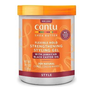 Cantu Strengthening Styling Gel With Jamaican Black Castor Oil 18.5oz / 524g
