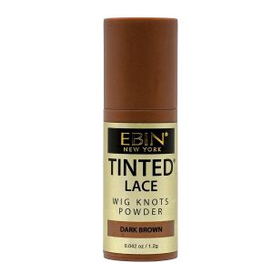 EBIN NEW YORK Tinted Lace Powder - Dark Brown, 1.2g