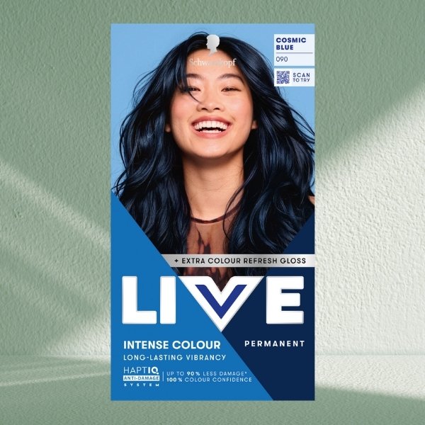 SCHWARZKOPF LIVE INTENSE COLOUR COSMIC BLUE 090 (2)