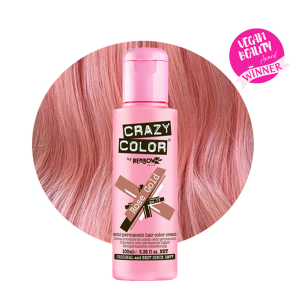Crazy Colour Semi Permanent Hair Colour - 73 ROSE GOLD