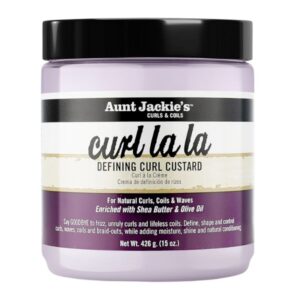 Aunt Jackie's Curl La La Defining Curl Custard 15oz / 426g