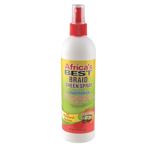 Africa's Best Braid Sheen Spray With Conditioner 12 FL.Oz / 355mL