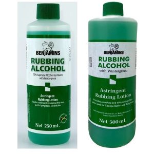 Benjamins Rubbing 70% Alcohol Winter Green 250ML | 500ML
