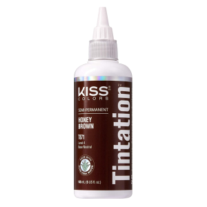 Kiss Tintation Semi-Permanent Hair Color - T871 Honey Brown