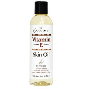 Cococare Vitamin E Skin Oil Fragrance Free 10,000 I.U / 4 fl oz / (118 ml)