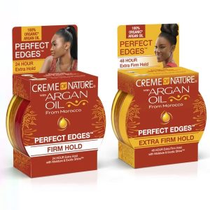 Creme of Nature® Argan Oil Perfect Edges™ Hair Gel Firm Hold | Extra Firm Hold 2.25oz / 63.7g