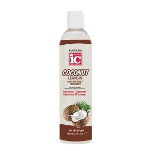 Fantasia IC Coconut Leave In Hair and Scalp Treatment 12Fl.oz / 355mL