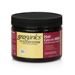 Groganics DHT Blocker System Hair Gro-N-Wild 6oz