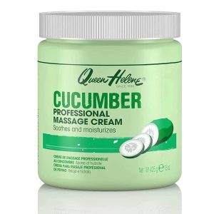 QUEEN HELENE Professional Massage Cream, Cucumber 15 oz
