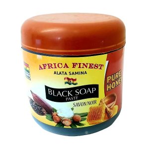 Africa Finest Black Soap Paste (Pure Honey) 450g