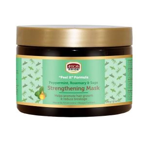 African Pride Feel It Formula Strengthening Mask Hair Treatment - 12oz