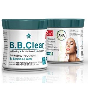 B.B Clear 5 In 1 Lightening Jar Cream With AHA 10.8oz / 320ml