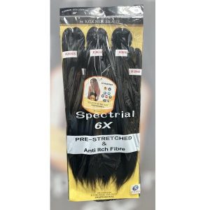 Kuknus Braid Professional Pre-Stretched & Anti Itch Fibre 6x - 20 Inch