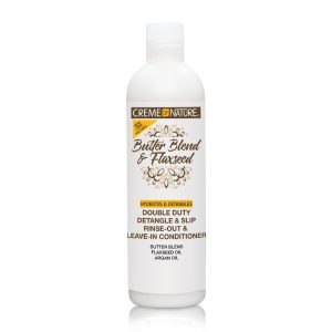Crème Of Nature Butter Blend & Flaxseed Leave in Conditioner 12fl.oz
