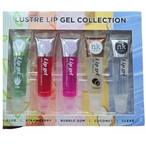 Nicka K Lustre Lip Gel Collection set of 5 Pcs-NKMLLG02