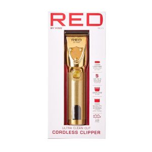 Red By Kiss Ultra Clean Cut Cordless Clipper CC11