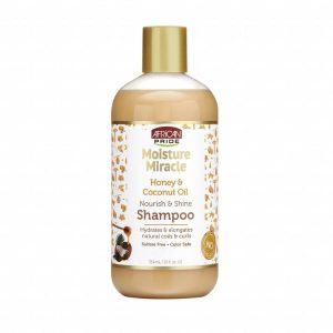African Pride Moisture Miracle Honey & Coconut Oil Shampoo 12 Fl.oz / 354mL