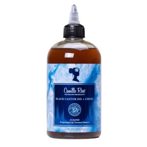 Camille Rose Black Castor Oil + Chebe Invigorating Scalp Treatment Shampoo 12oz / 355mL