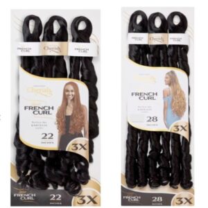 Cherish Bulk 3X PS Spiral French Curl 22 Inch & 28 Inch
