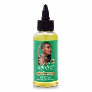 Sofn'Free Black Castor Oil Anti-dandruff Moisturising Braid Oil 100mL