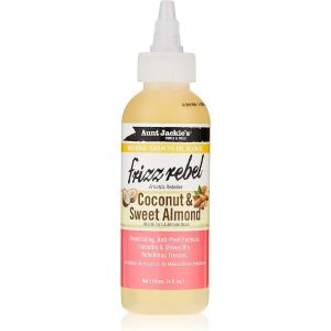 Aunt Jackie's Frizz Rebel With Coconut Sweet Almond Oil 4fl.oz / 118ml