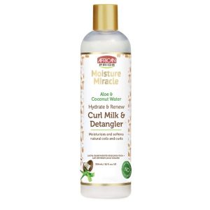 African Pride Moisture Miracle Curl Milk & Detangler 12oz / 354mL