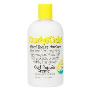 Curly Kids Curl Poppin Creme (Family Size) 12Fl.oz / 354mL