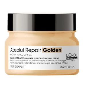 L’Oréal Professionnel Paris Absolut Repair Resurfacing Golden Mask for dry and damaged hair 250mL / 8.5 Fl.oz