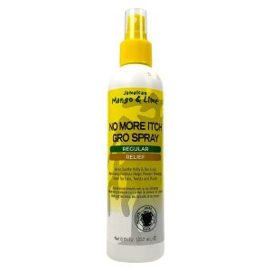 Jamaican Mango & Lime No More Itch Gro Spray Regular Relief 8 Fl.oz / 237mL