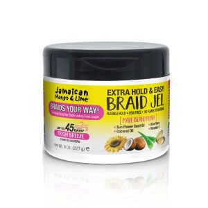 Jamaican Mango and Lime Extra Hold and Easy Braid Jel 8 oz / 227g