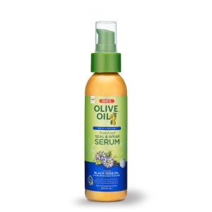 Ors Olive Oil Relax & Restore Retain Length Seal & Wrap Serum (4.0 Oz) / 118ML