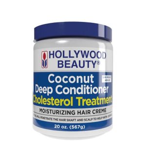 Hollywood Beauty - Coconut Deep Conditioner Cholesterol Treatment 20 oz / 567g