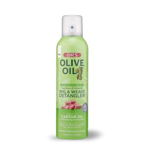 Ors Fix-It Wig For Wigs & Weaves Detangler Infused With Castor Oil For Strengthening & Moisturization (6.2 Oz) / 176g