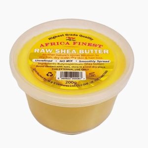 Africa Finest Raw Shea Butter Yellow 200G