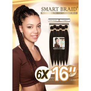 Smart Braid Pre-Stretched 6X PACK 16”Inch