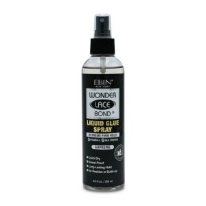 Wonder Lace Bond Liquid Glue Spray Extreme Firm Hold Supreme 8.5oz / 250ML (WBQS250)
