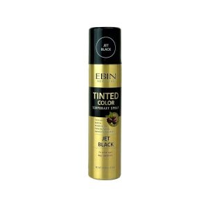 Ebin Tinted Color Temporary Spray 3.38Oz(100ML) Jet Black