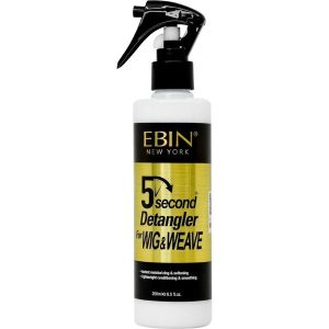 Ebin New York 5 Second Detangler For Wig & Weave- 8.5fl.oz / 250mL