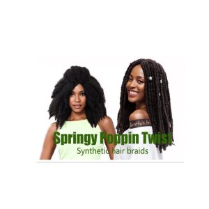 Sleek Springy Poppin Twist Bulk 20"