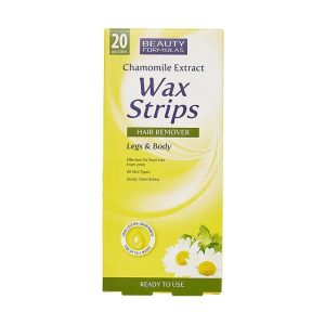 Beauty Formulas Wax Strips For Legs And Body 20'S