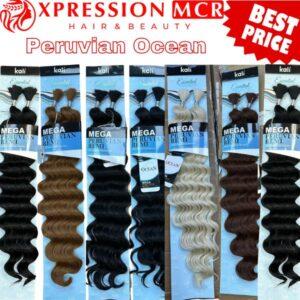 Aftress Kali Essential 100% Human Hair Mega Peruvian Boho Ocean Bulk