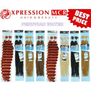 Aftress Kali Essential 100% Human Hair Mega Peruvian Boho Water